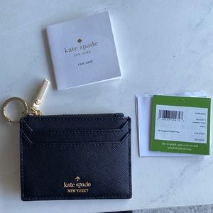 Kate Spade card holder with key chain